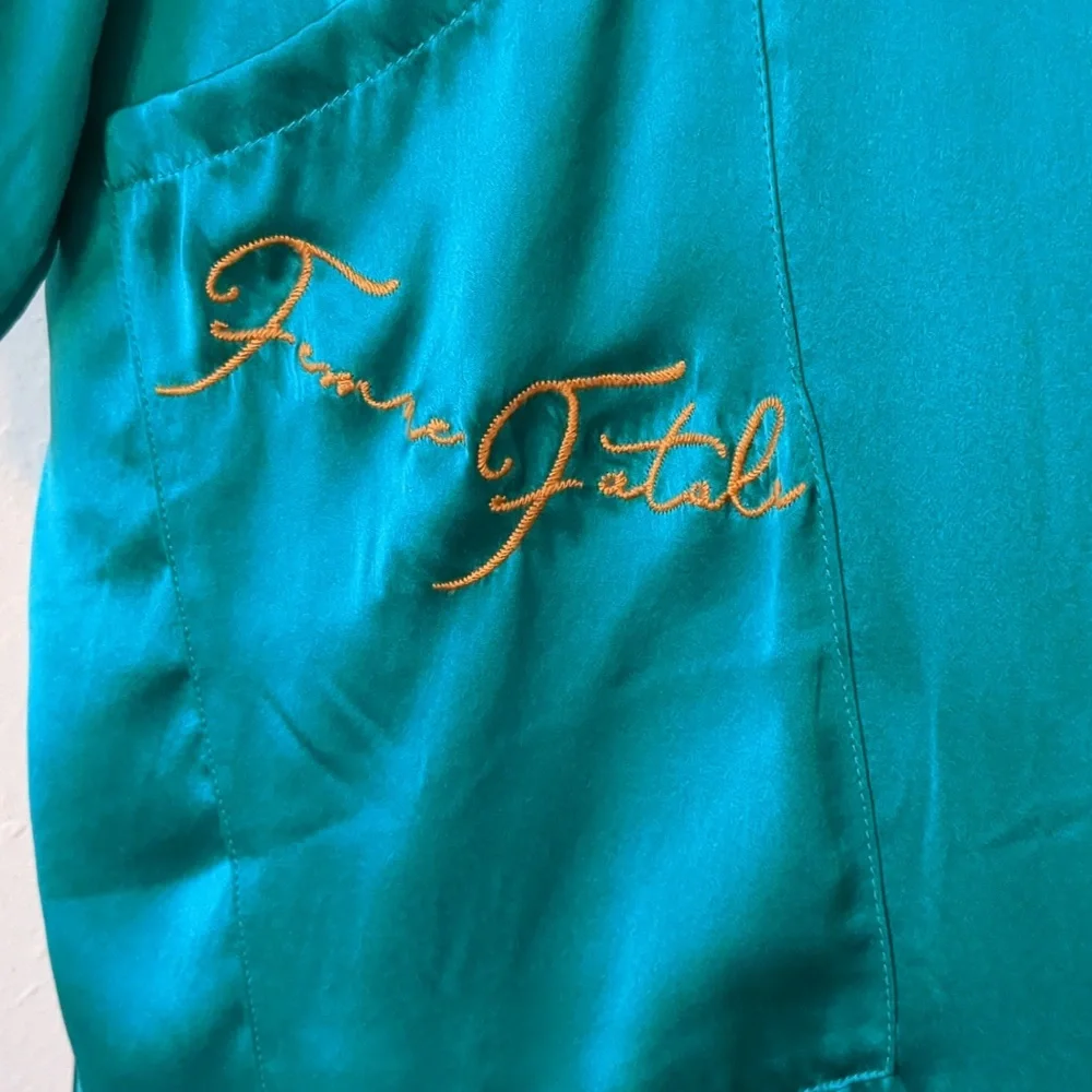 Spell Emerald Tiger Kimono NWT M/L
